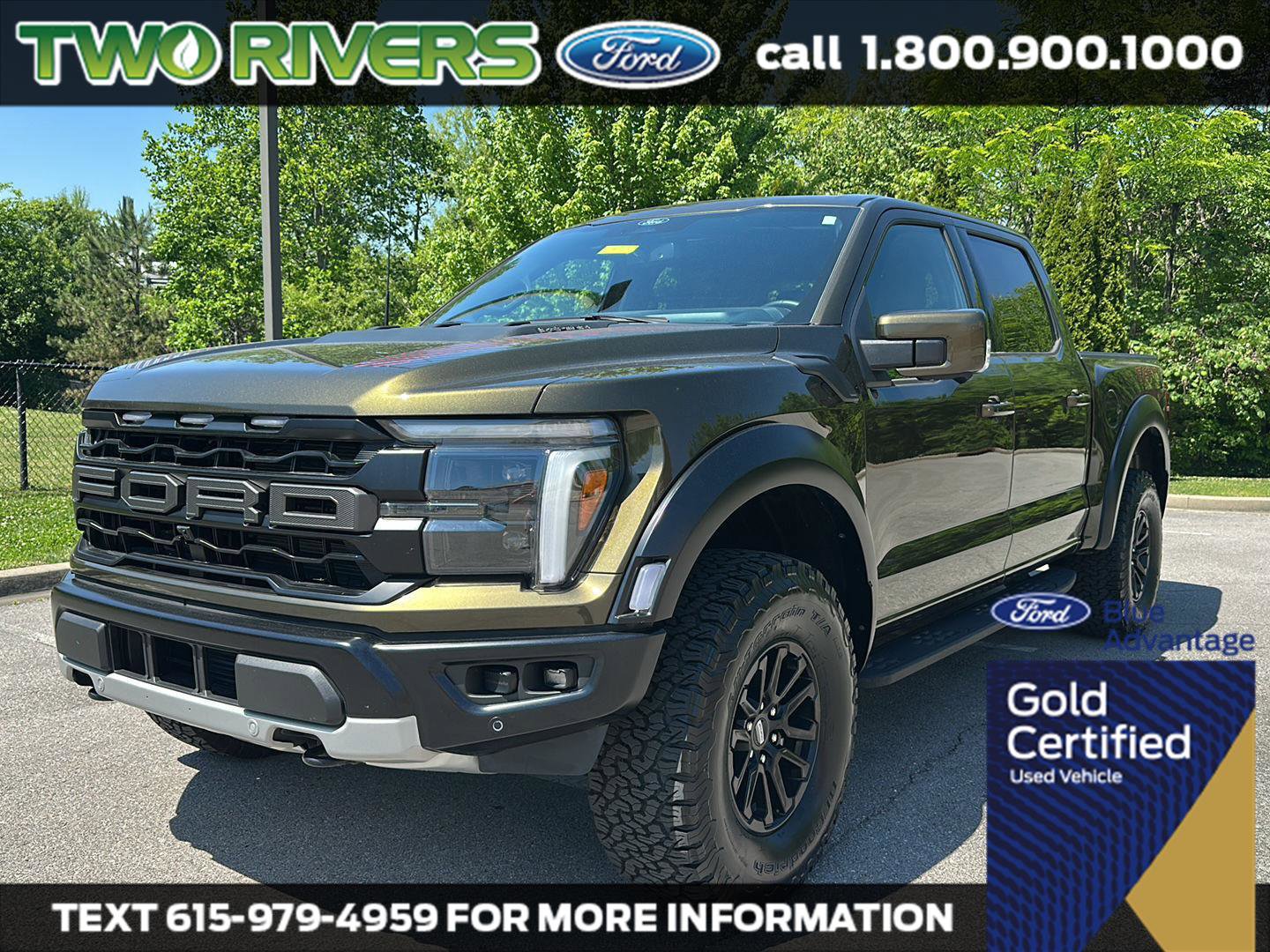Certified 2025 Ford F150 Raptor