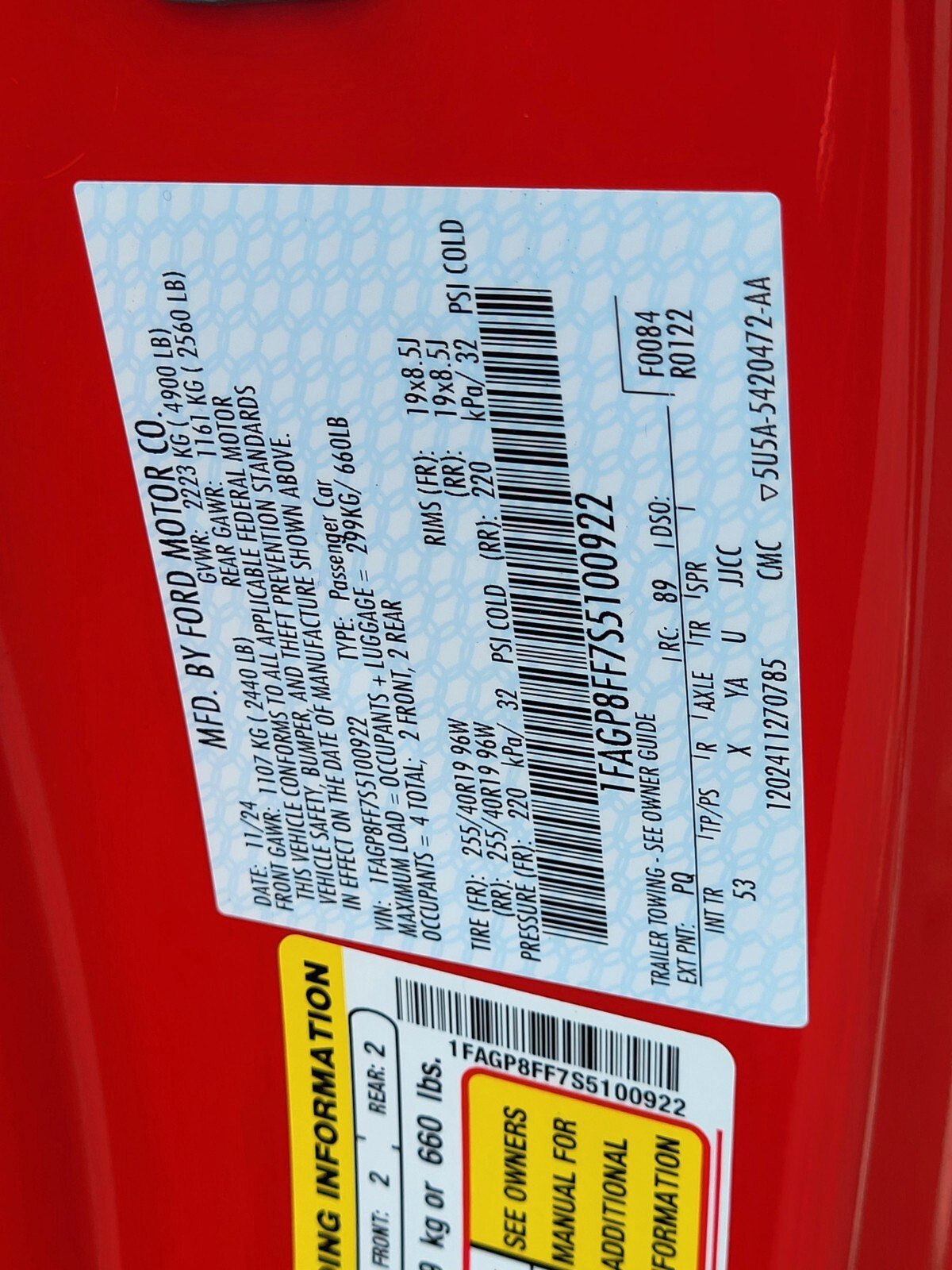 Certified 2025 Ford Mustang GT Premium image 34