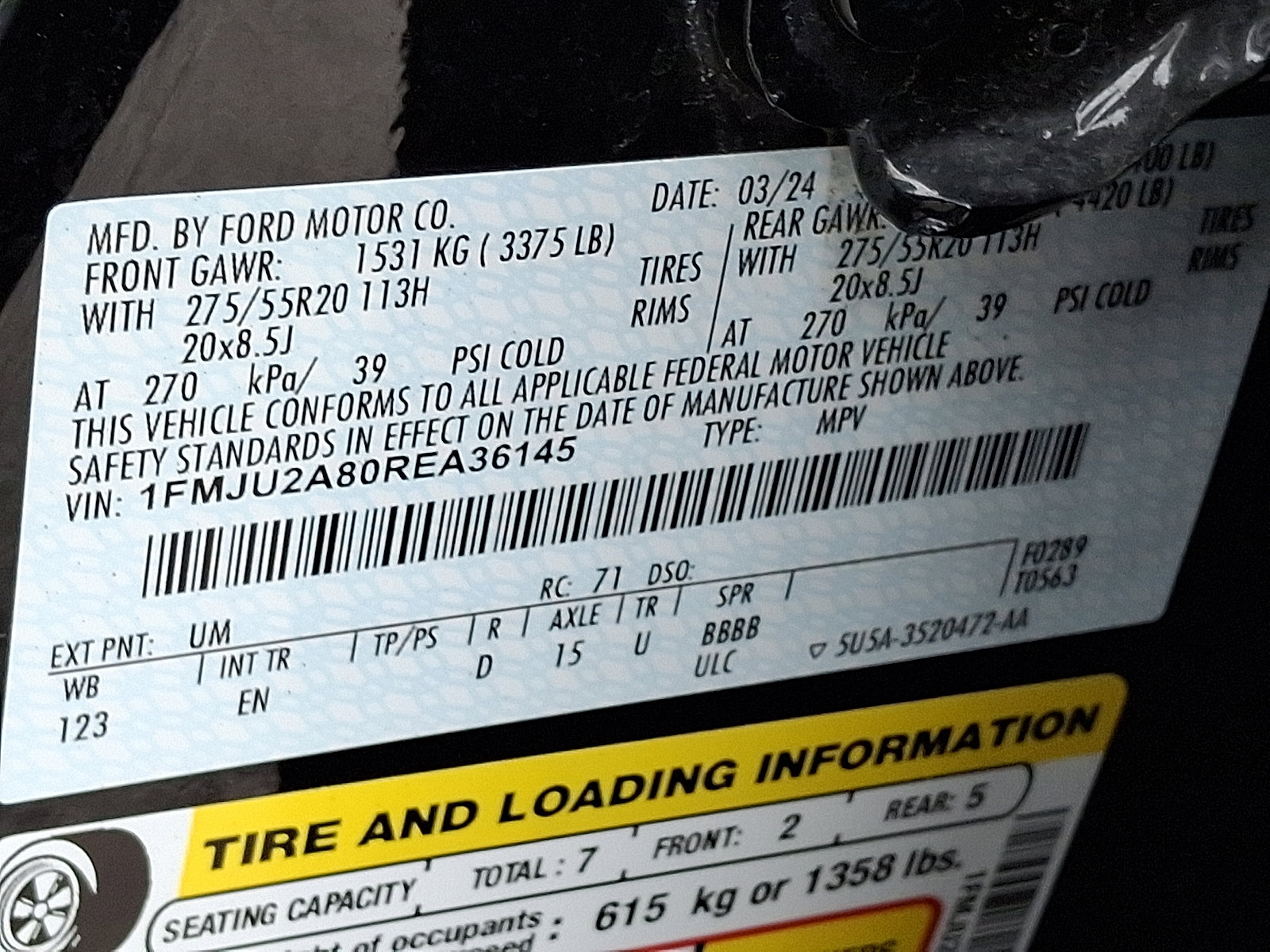 Certified 2024 Ford Expedition Limited AWD/4WD image 31