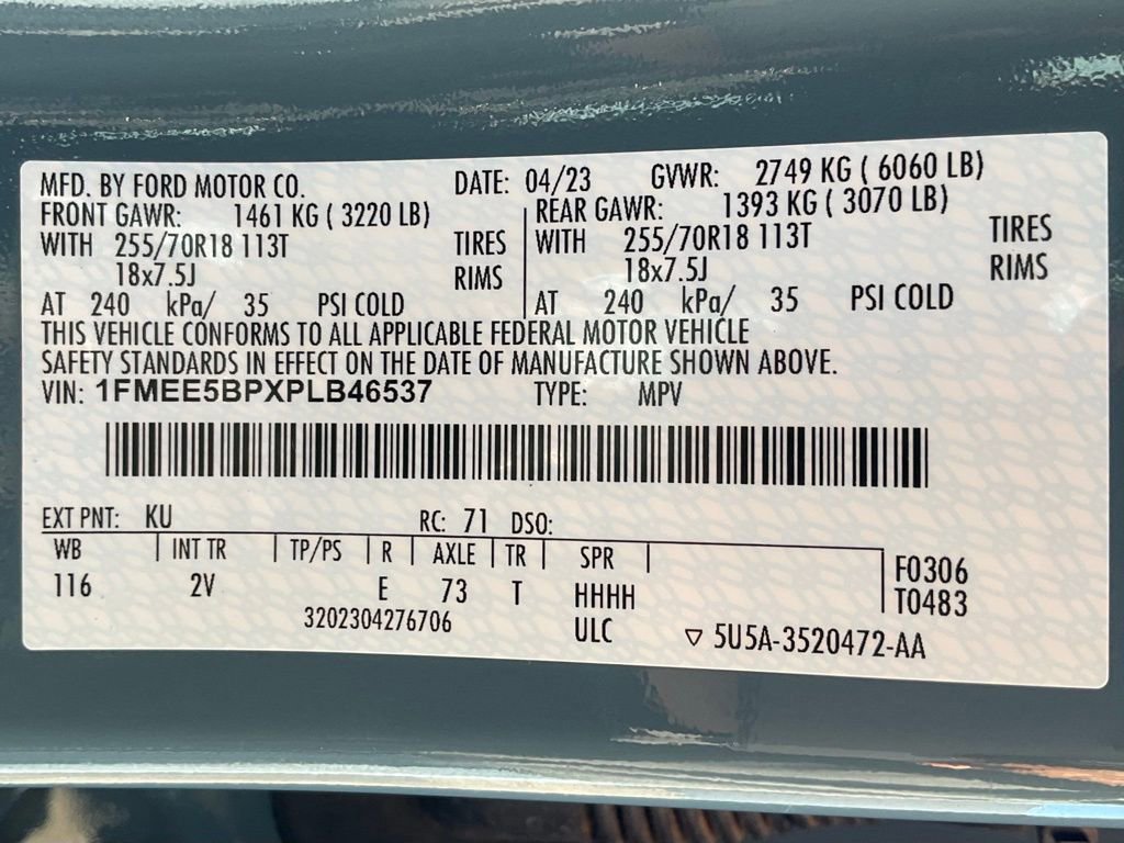 Certified 2023 Ford Bronco Outer Banks image 83