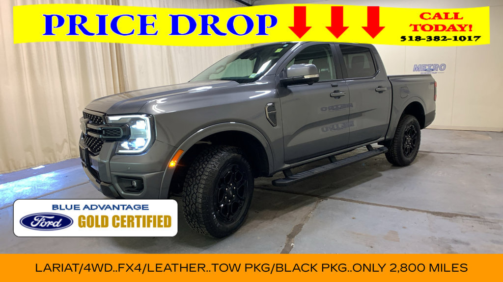 Certified 2025 Ford Ranger Lariat w/ FX4 Off-Road Package AWD/4WD image 44