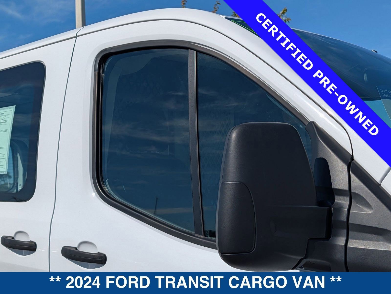 Certified 2024 Ford Transit 250 Low Roof w/ Exterior Upgrade Package image 10