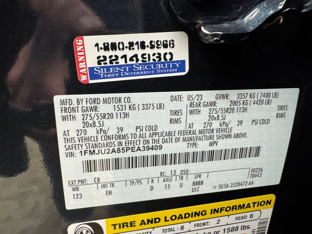 Certified 2023 Ford Expedition Limited AWD/4WD image 30