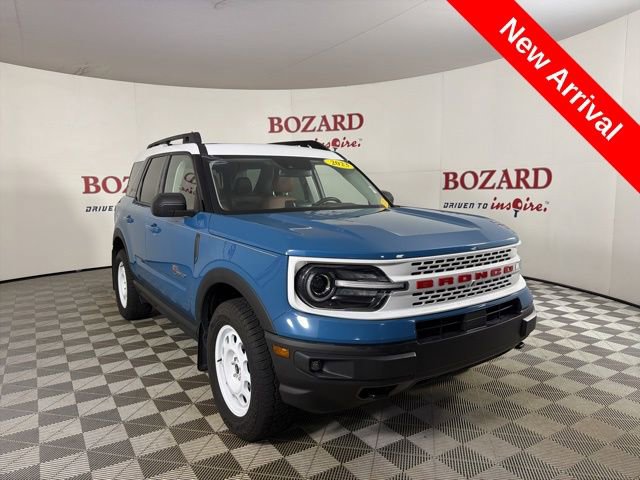 Certified 2023 Ford Bronco Sport Heritage Limited