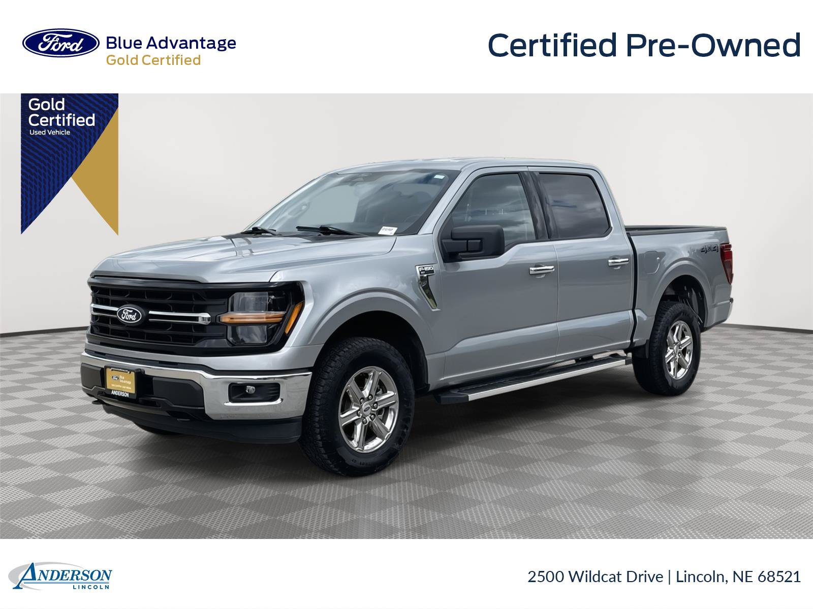 Certified 2025 Ford F150 XLT w/ Equipment Group 301A Standard