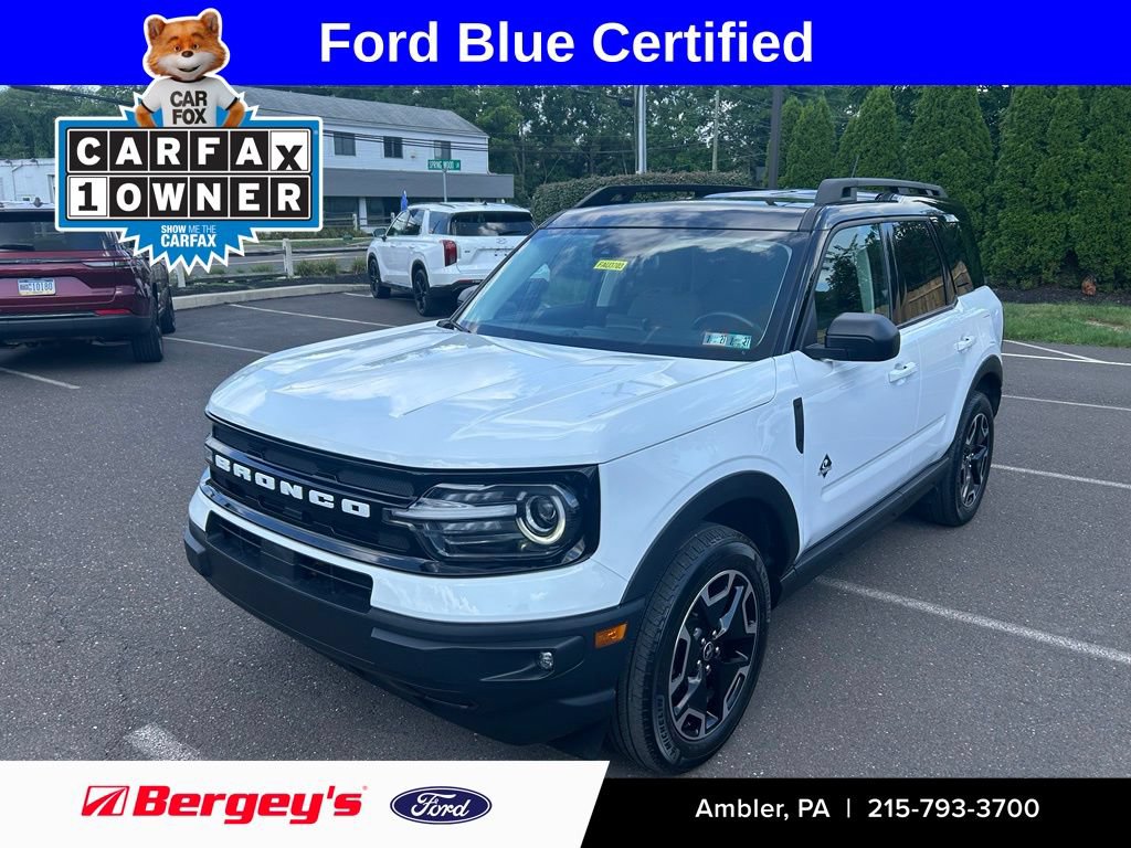 Certified 2023 Ford Bronco Sport Outer Banks w/ Tech Package