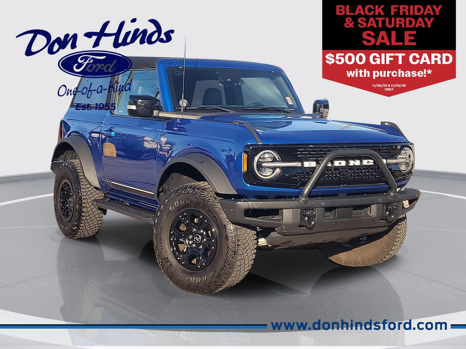 Certified 2021 Ford Bronco First Edition