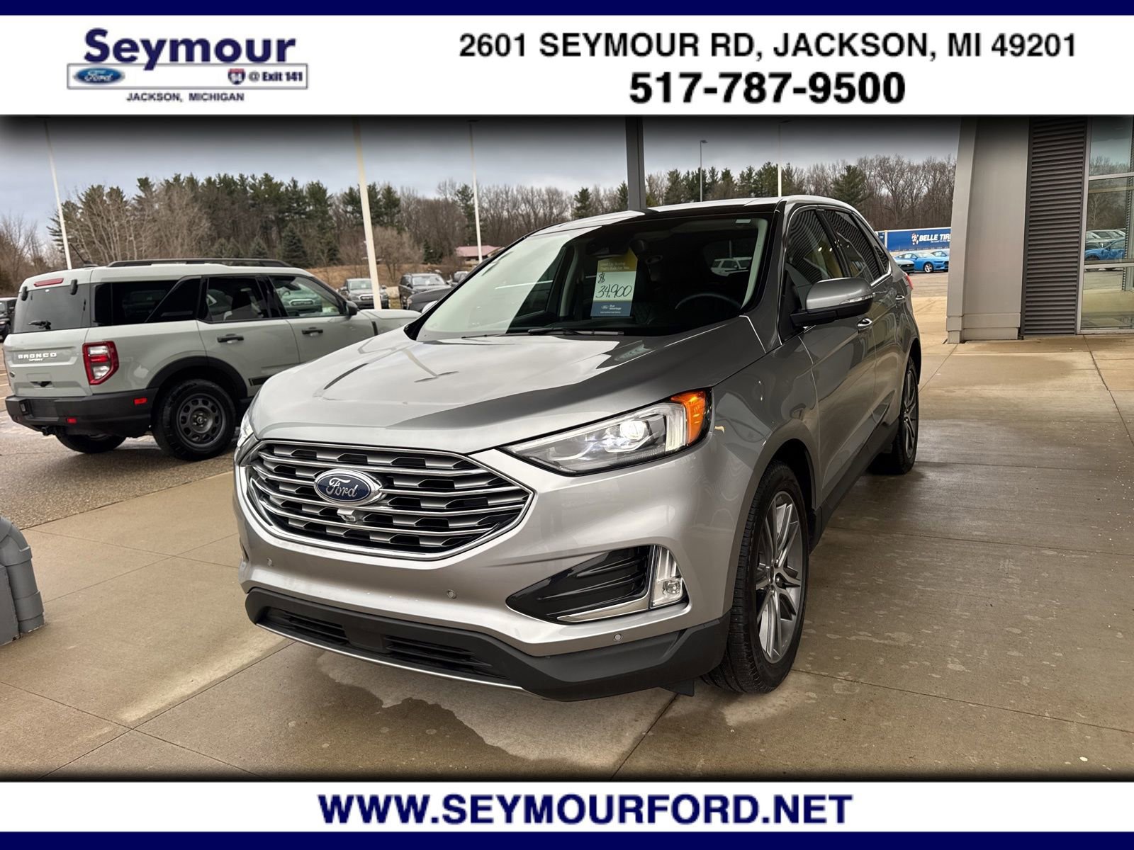 Certified 2024 Ford Edge Titanium w/ Equipment Group 301A image 9
