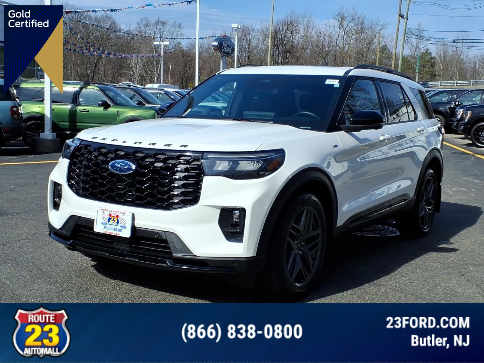 Certified 2025 Ford Explorer ST-Line w/ Premium Package