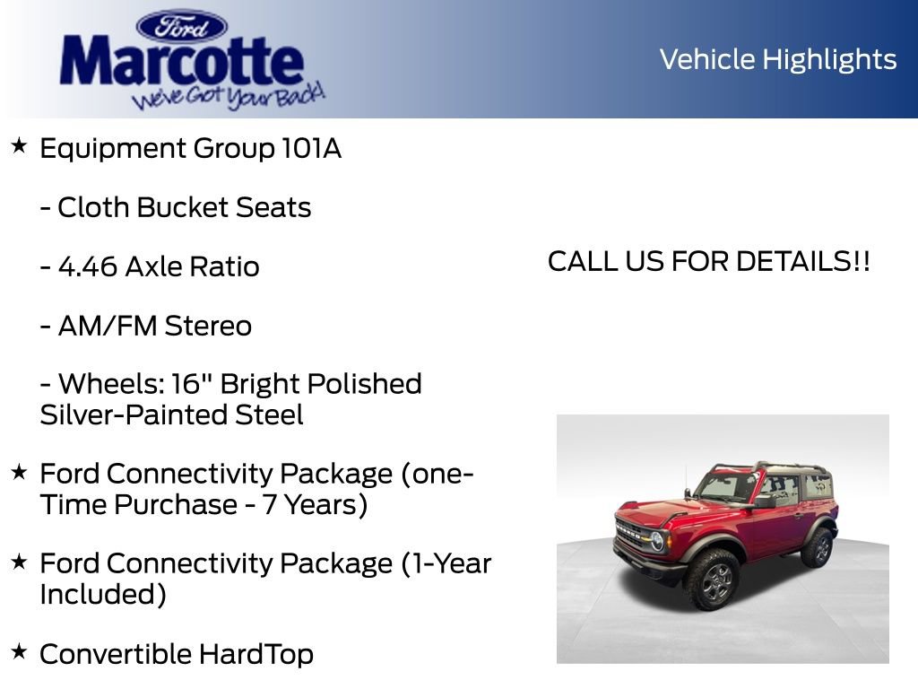 Certified 2026 Ford Bronco 2-Door AWD/4WD image 8