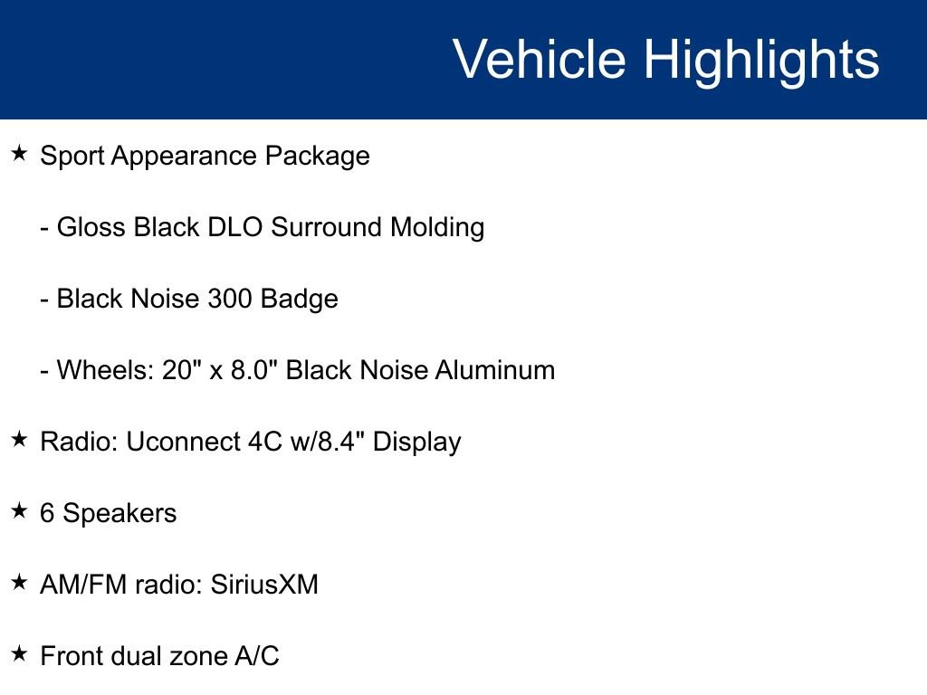 Used 2021 Chrysler 300 Touring w/ Sport Appearance Package image 12