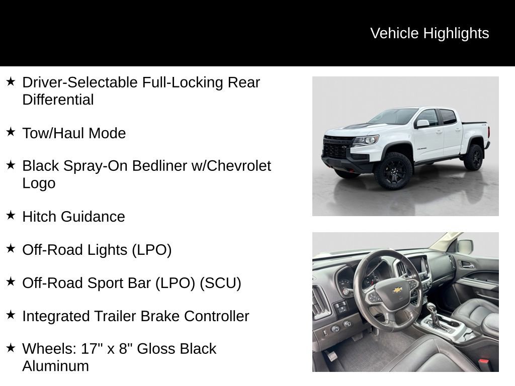 Used 2022 Chevrolet Colorado ZR2 w/ ZR2 Dusk Special Edition AWD/4WD image 26