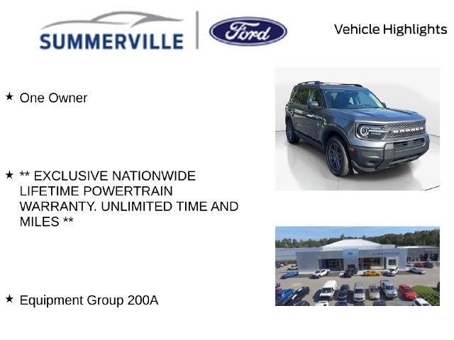 Certified 2025 Ford Bronco Sport Big Bend AWD/4WD image 2