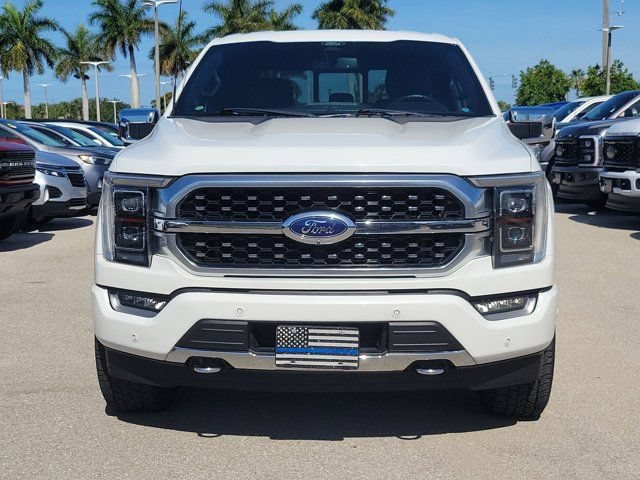 Certified 2022 Ford F150 Platinum w/ Equipment Group 701A High AWD/4WD image 2