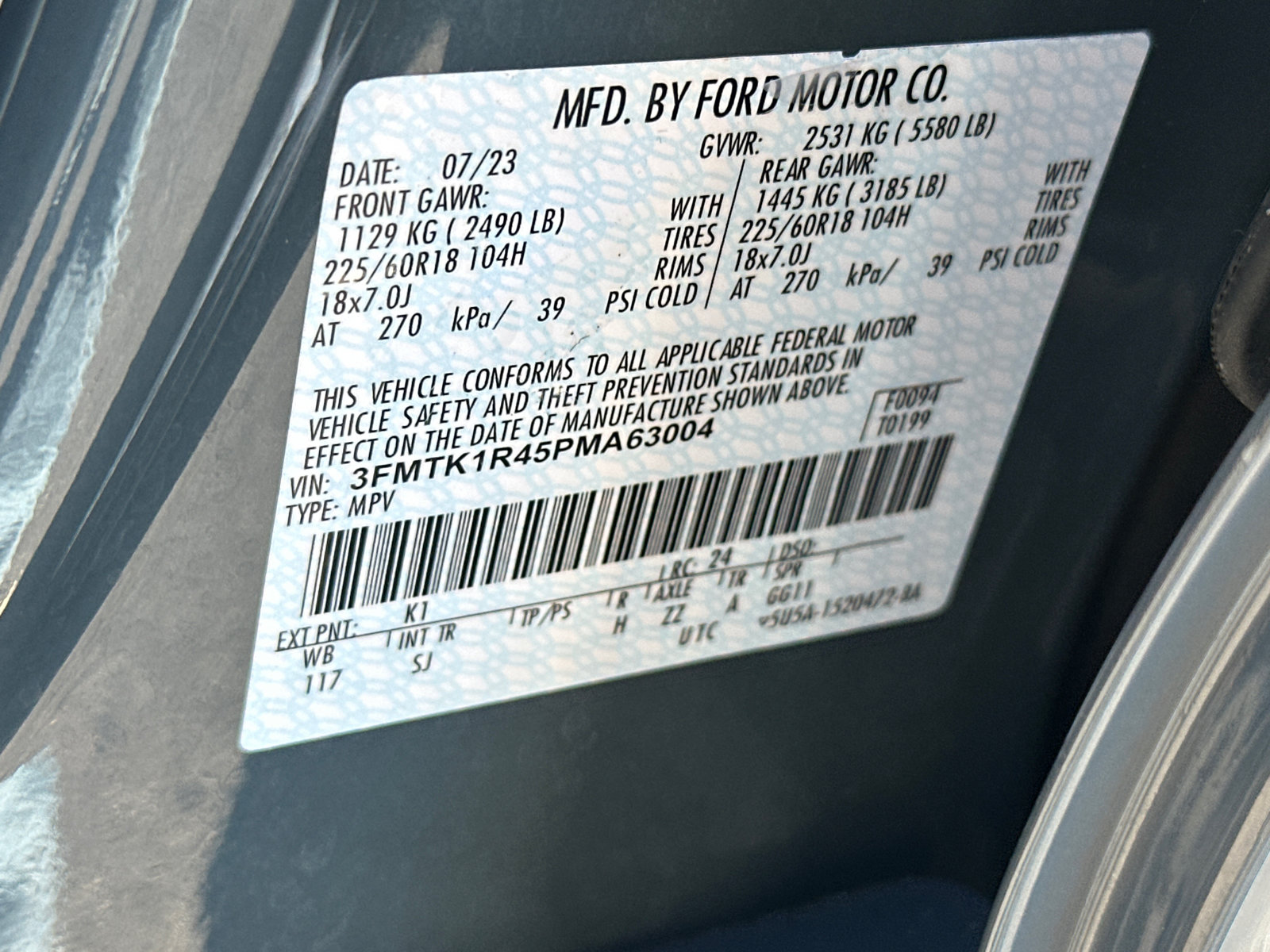 Certified 2023 Ford Mustang Mach-E Select RWD image 32