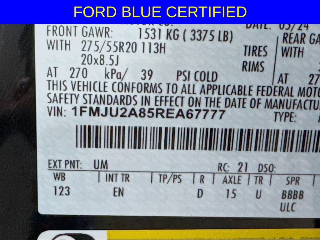 Certified 2024 Ford Expedition Limited AWD/4WD image 38