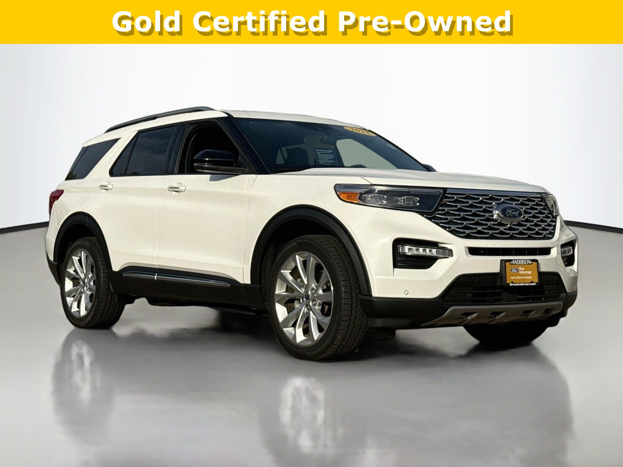 Certified 2023 Ford Explorer Platinum w/ Technology Package AWD/4WD image 1