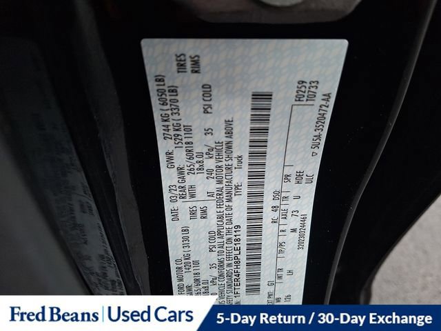 Certified 2023 Ford Ranger XLT w/ Equipment Group 301A Mid image 28