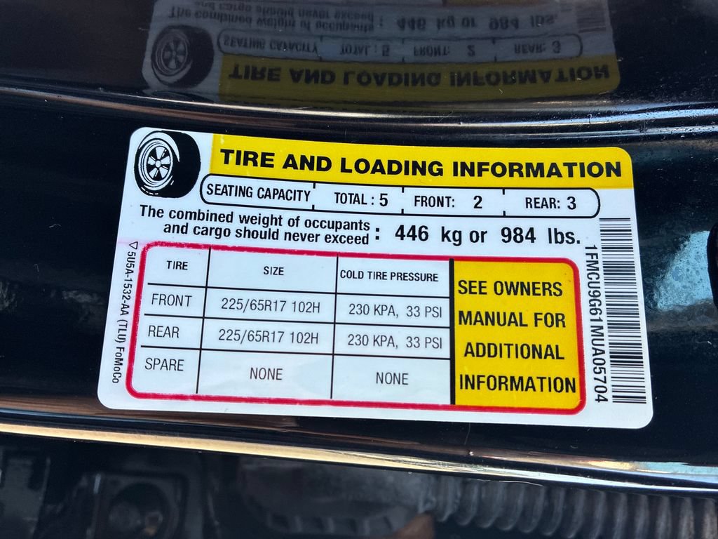 Certified 2021 Ford Escape SE w/ Convenience Package AWD/4WD image 45