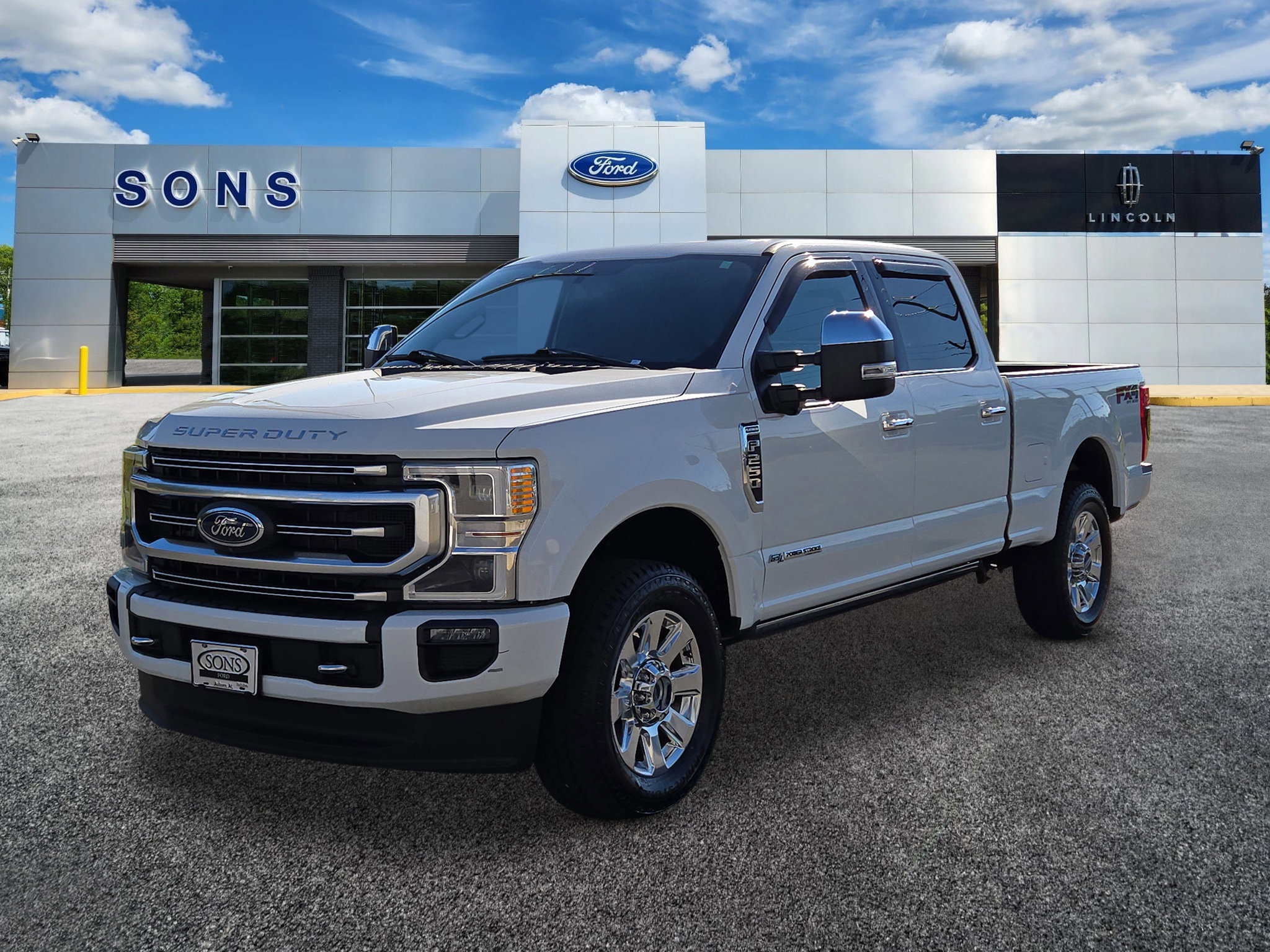 Certified 2022 Ford F250 Platinum