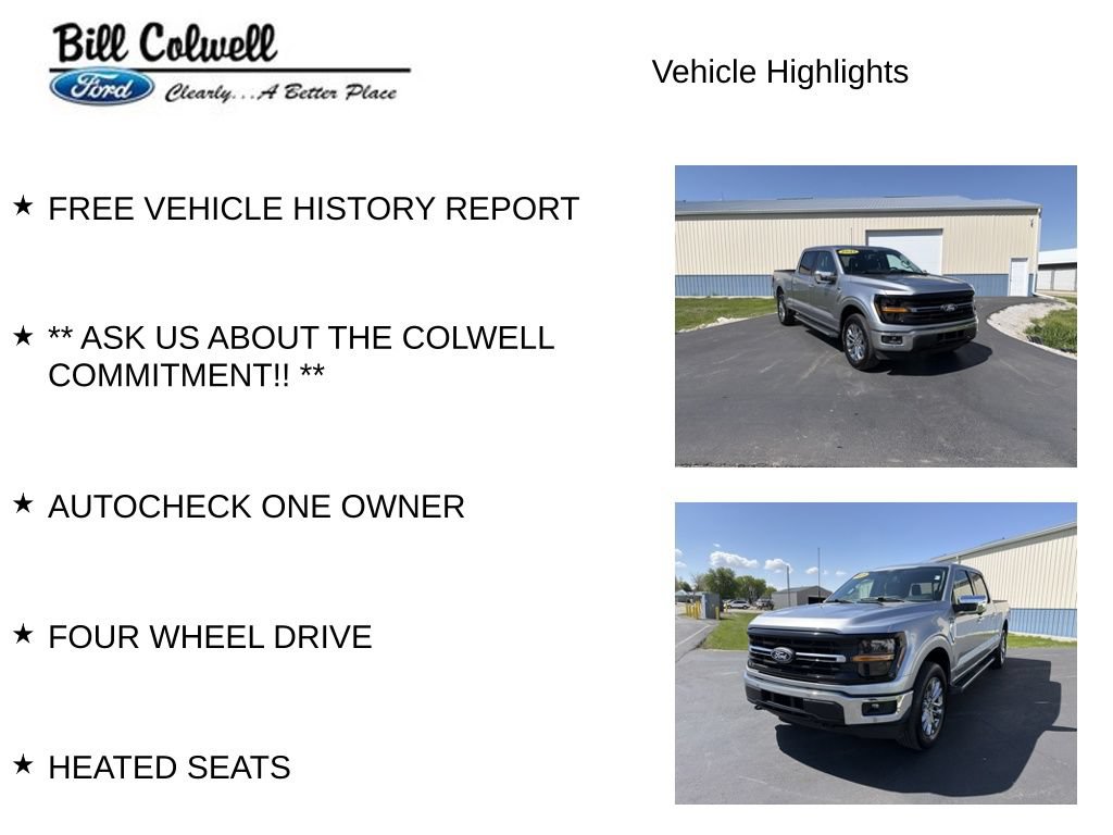Certified 2025 Ford F150 XLT w/ Equipment Group 302A MID AWD/4WD image 11