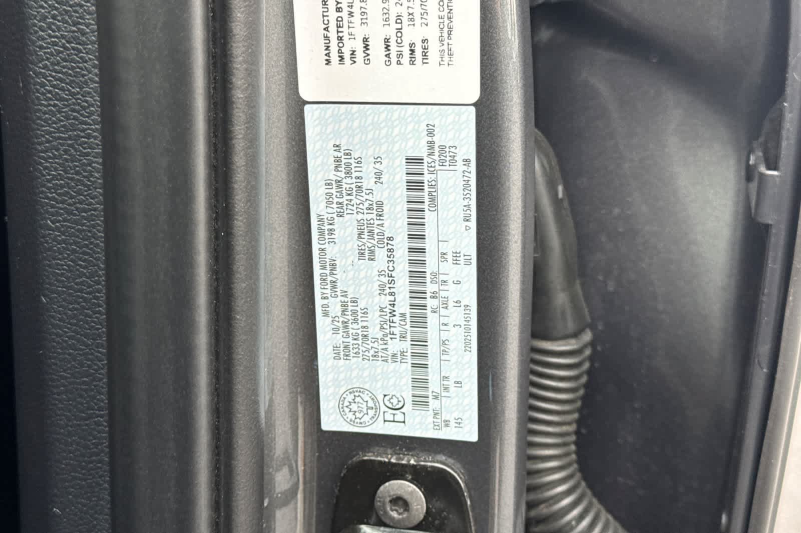 Certified 2025 Ford F150 Tremor AWD/4WD image 28