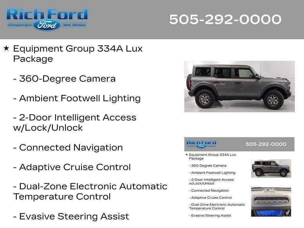 Certified 2025 Ford Bronco Badlands AWD/4WD image 20