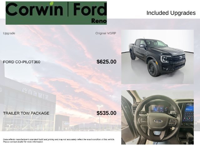 Certified 2026 Ford Ranger XL w/ Trailer Tow Package AWD/4WD image 3