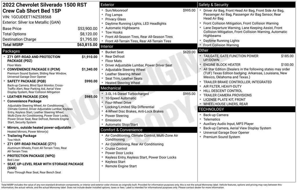 Used 2022 Chevrolet Silverado 1500 RST image 3