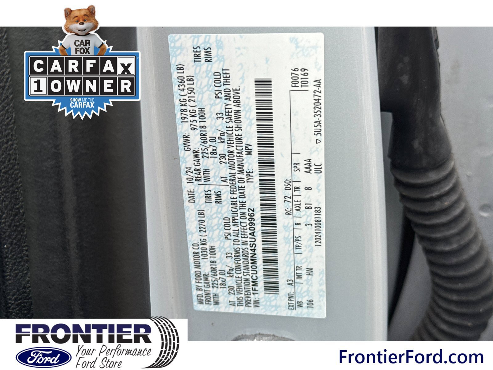 Certified 2025 Ford Escape ST-Line FWD image 29
