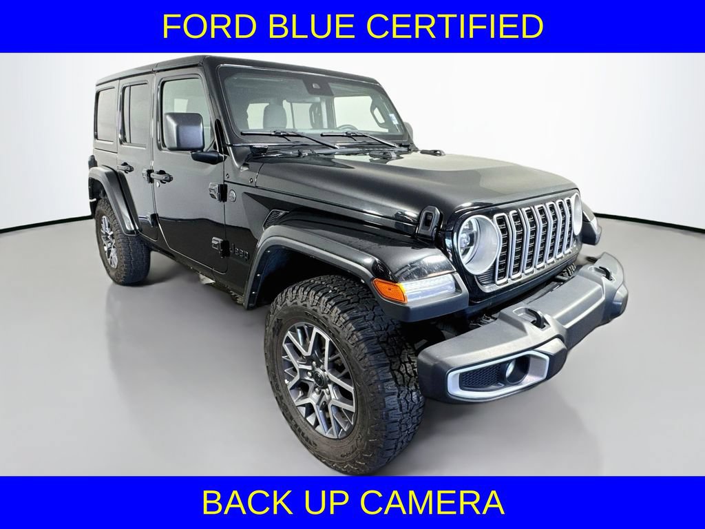 Used 2025 Jeep Wrangler Unlimited Sahara AWD/4WD image 4