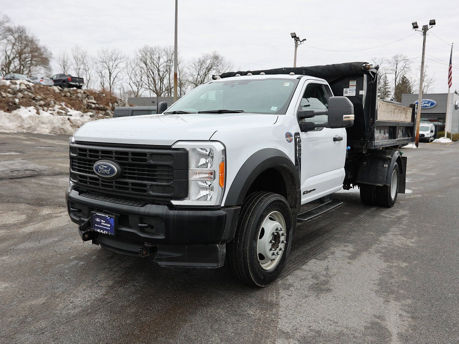 Certified 2023 Ford F600 4x4 Regular Cab Super Duty w/ Snow Plow Prep Package image 3