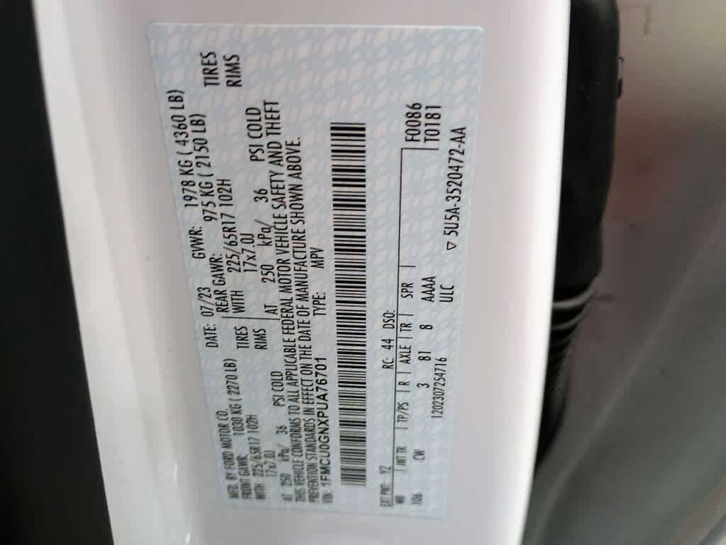 Certified 2023 Ford Escape Active FWD image 35