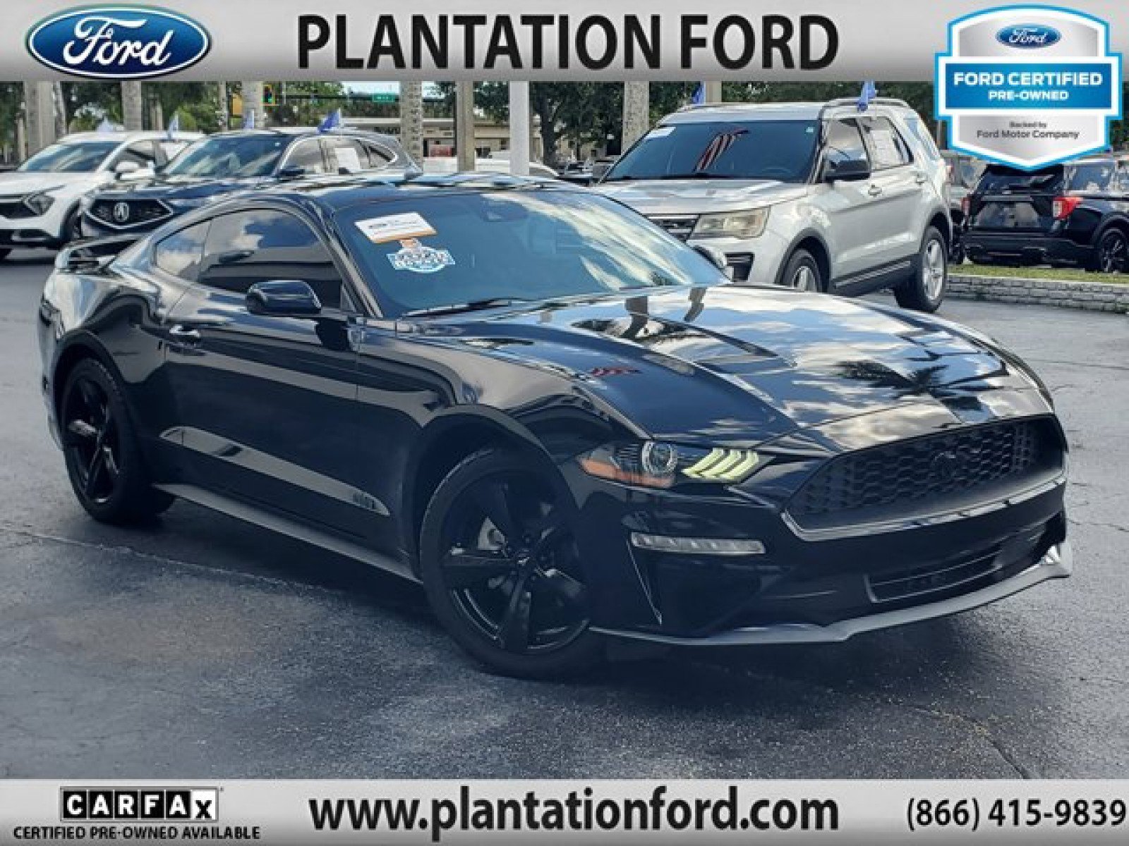 Certified 2022 Ford Mustang Premium w/ Equipment Group 201A