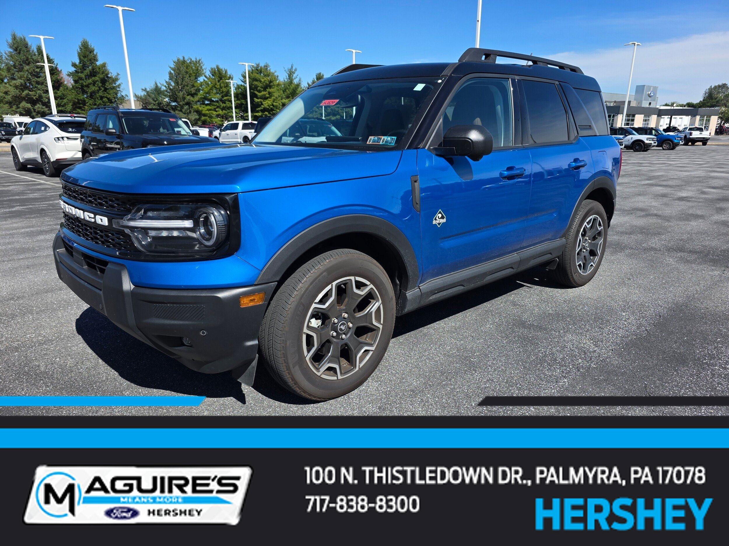 Certified 2025 Ford Bronco Sport Outer Banks w/ Outer Banks Tech Package+