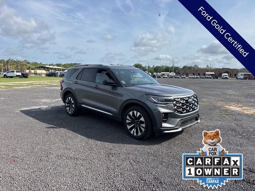 Certified 2025 Ford Explorer Platinum w/ LUX Leather Package AWD/4WD image 10