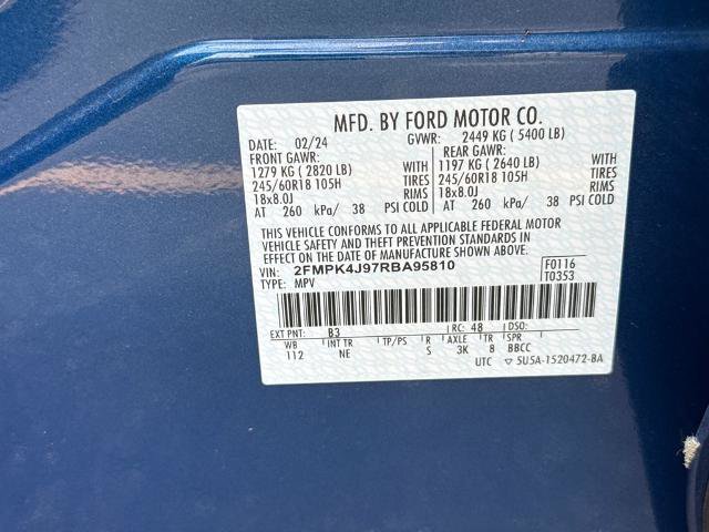 Certified 2024 Ford Edge SEL w/ Sport Appearance Package AWD/4WD image 18