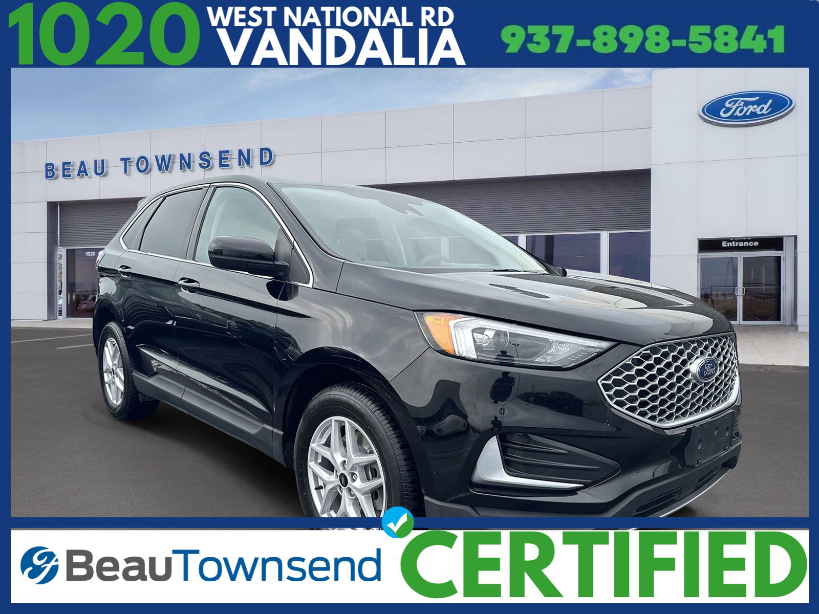 Certified 2024 Ford Edge SEL