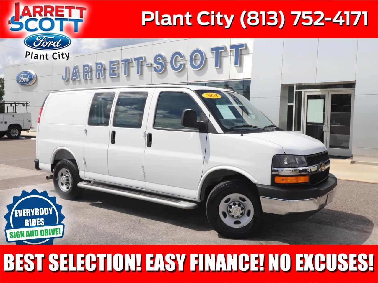 Used 2025 Chevrolet Express 2500 w/ Driver Convenience Package RWD image 1