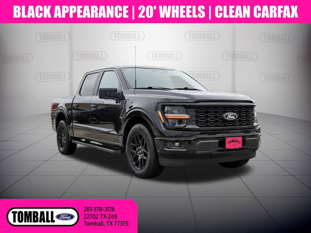 Certified 2024 Ford F150 STX w/ STX Black Appearance Package RWD image 1