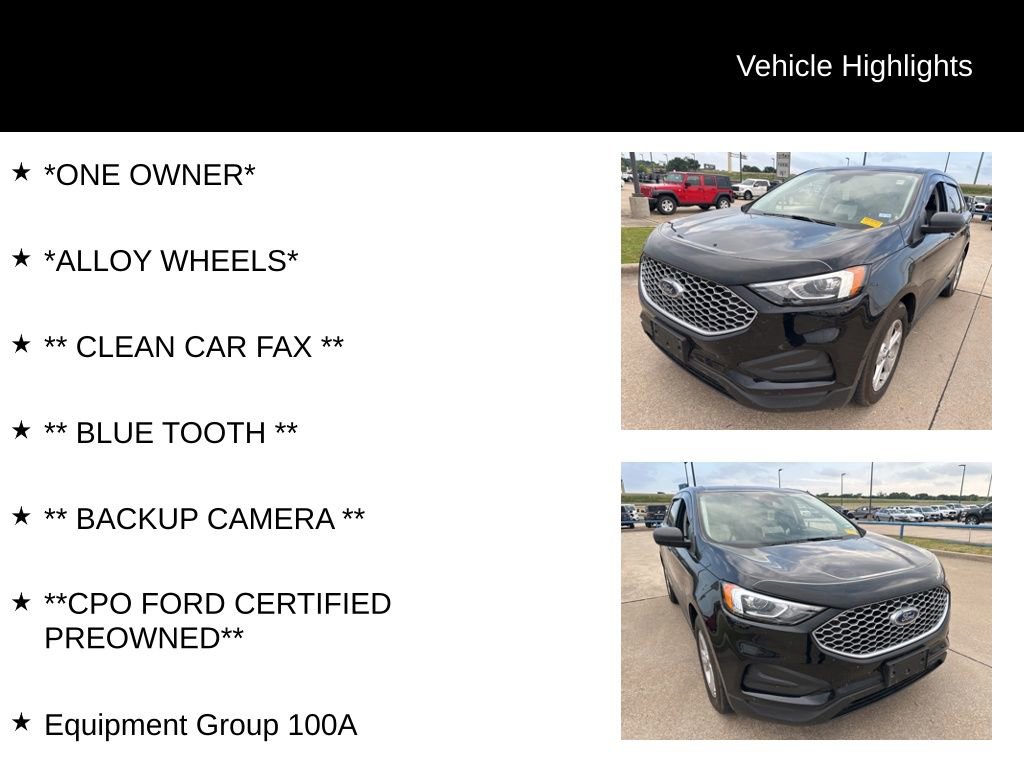 Certified 2024 Ford Edge SE AWD/4WD image 4