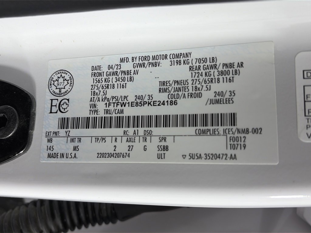 Certified 2023 Ford F150 XLT w/ Equipment Group 301A Mid image 9