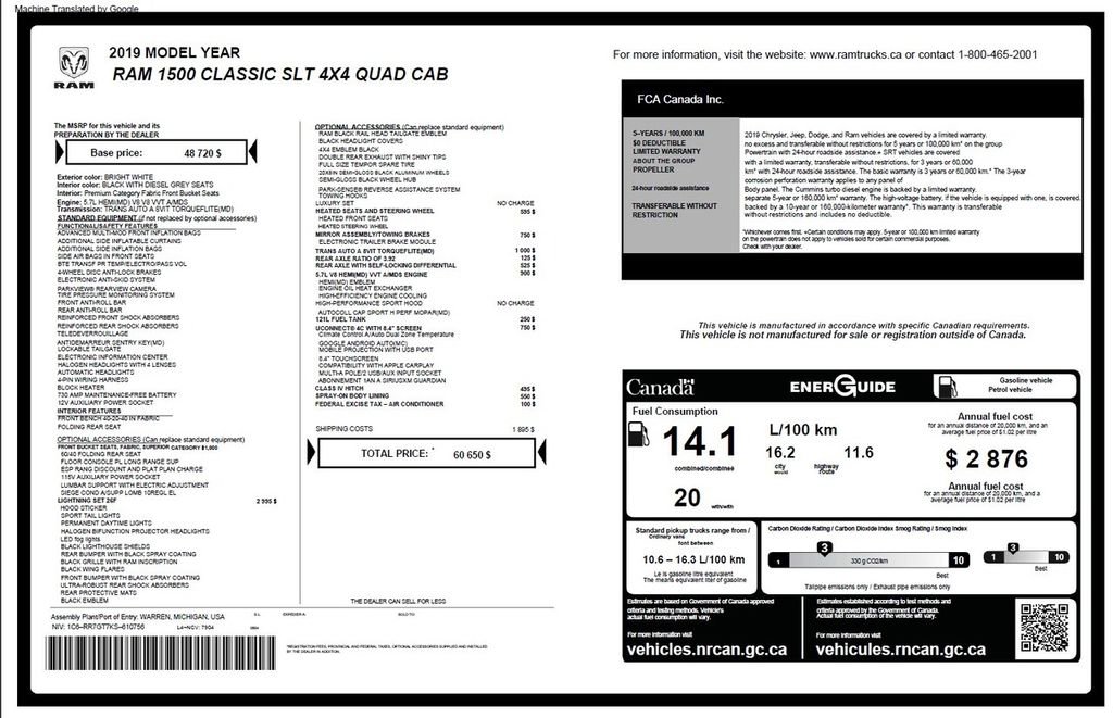 Used 2019 RAM 1500 Classic Warlock image 5