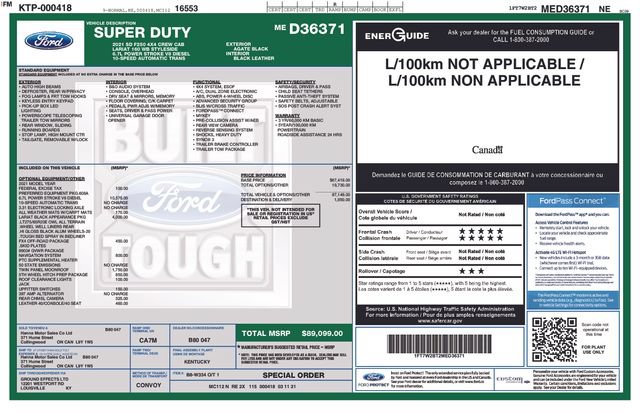 Certified 2021 Ford F250 Lariat AWD/4WD image 19