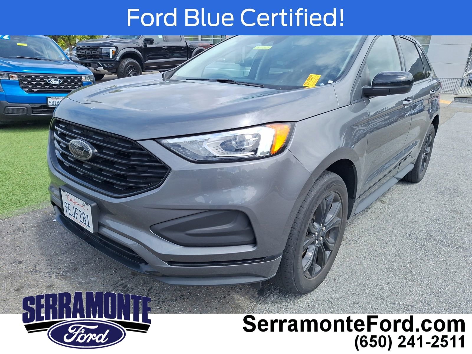 Certified 2022 Ford Edge SE w/ Black Appearance Package AWD/4WD image 3