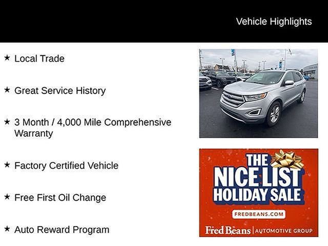Certified 2017 Ford Edge SEL image 6