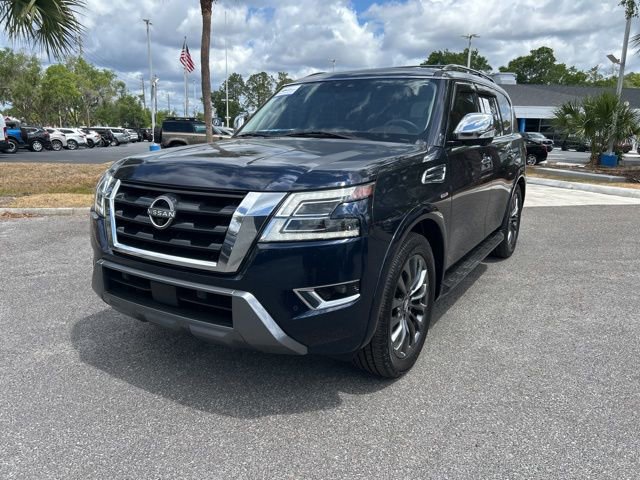 Used 2021 Nissan Armada Platinum w/ Captain's Chairs Package AWD/4WD image 8