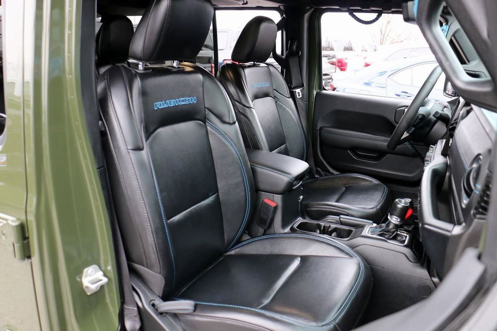 Used 2023 Jeep Wrangler Unlimited Rubicon 4xe w/ Steel Bumper Group image 29