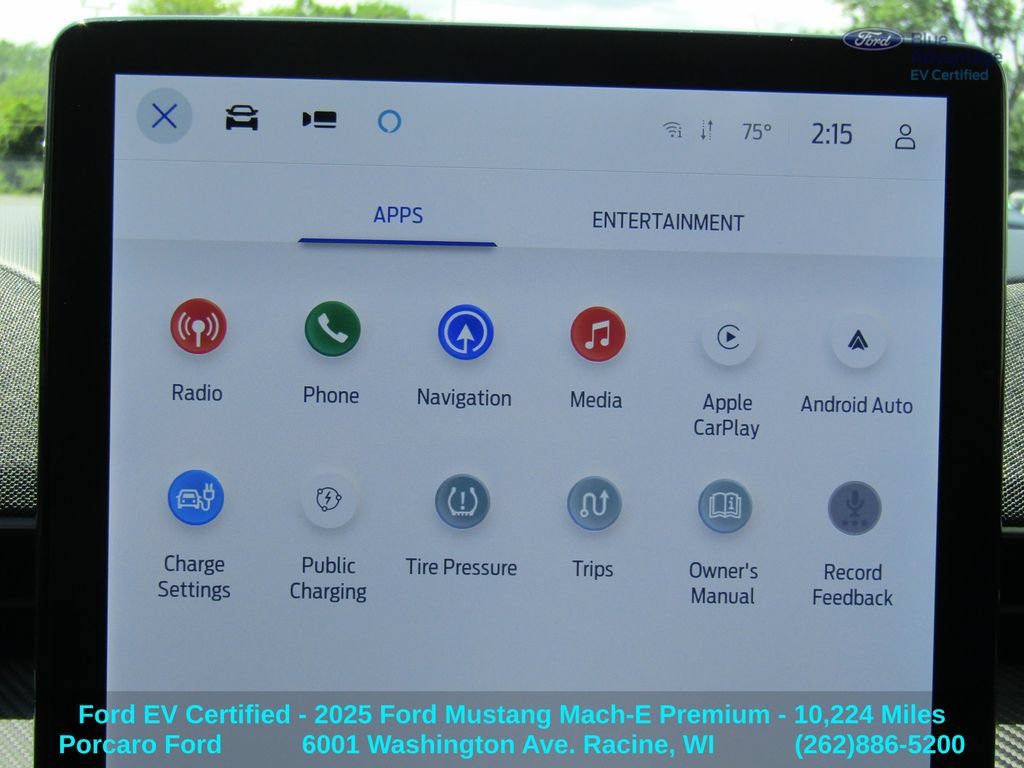 Certified 2025 Ford Mustang Mach-E Premium AWD/4WD image 19