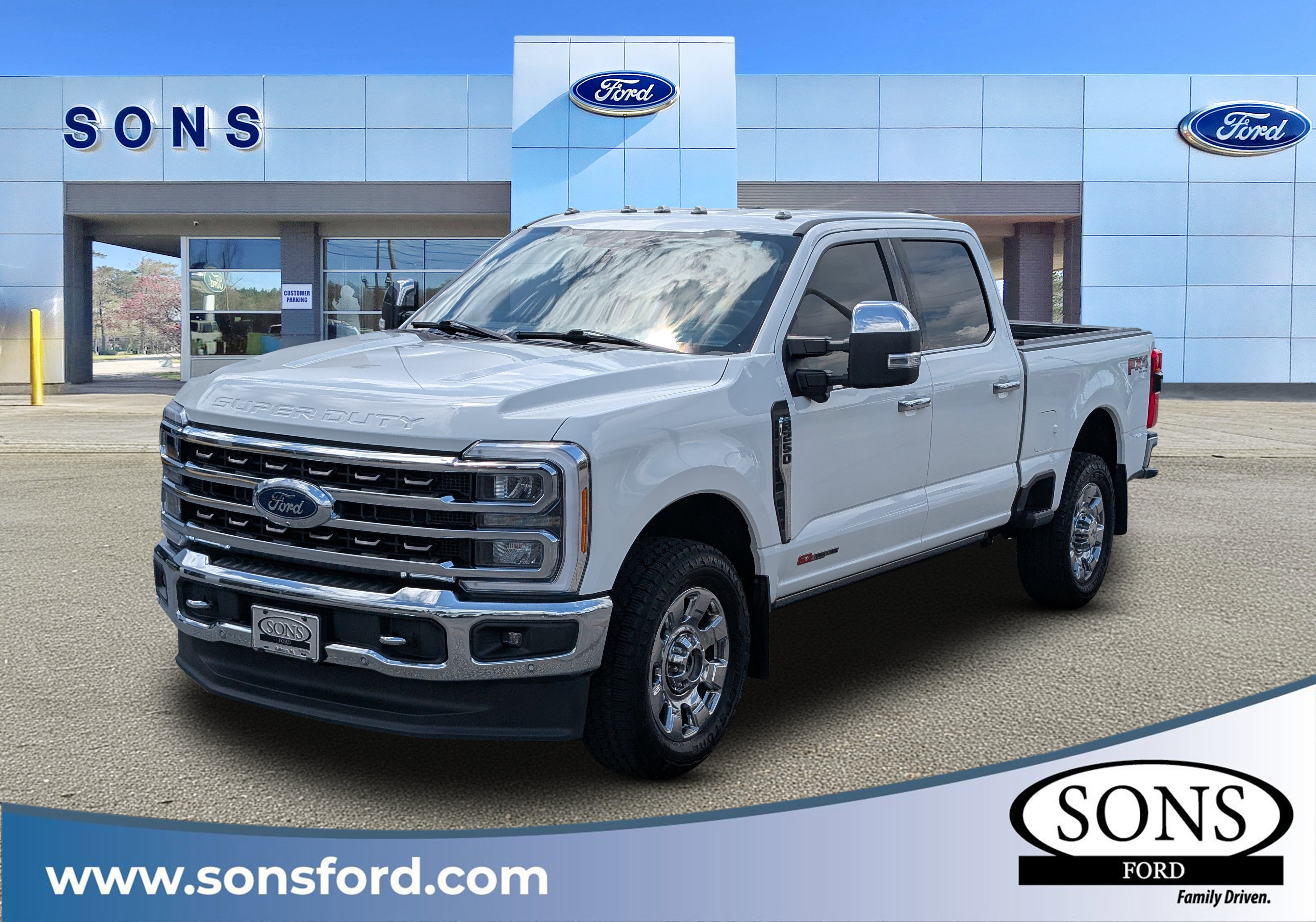 Certified 2023 Ford F250 King Ranch w/ Chrome Package
